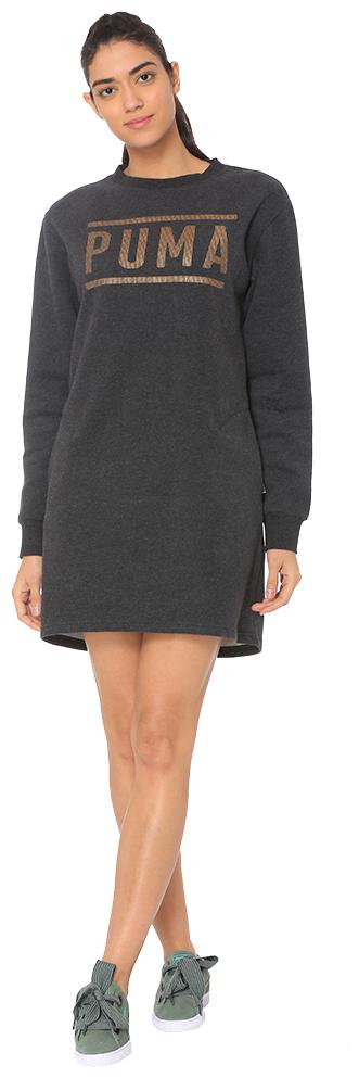 

Puma Grey Printed T shirt dress
