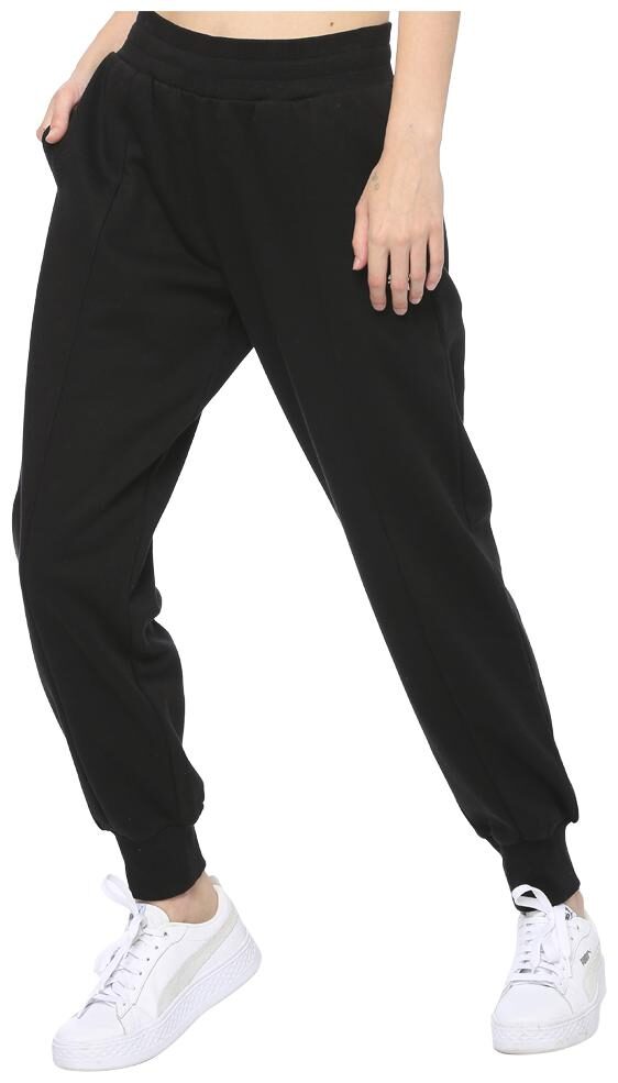 

Puma Women Regular fit Cotton Printed Track pants - Black
