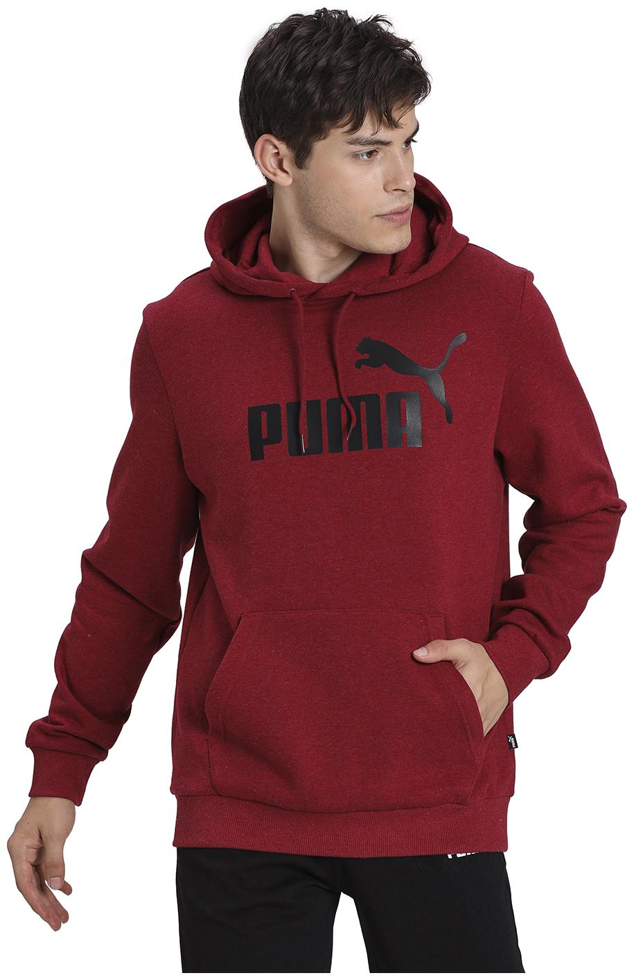 

Puma Men Red Hooded Hoodie