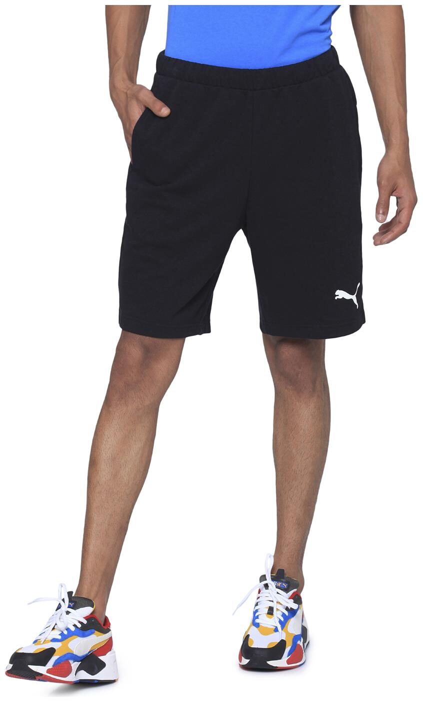 

Puma Men Black Regular Fit Regular Shorts