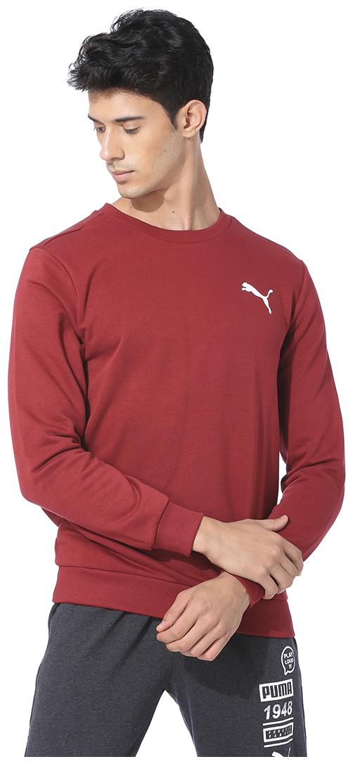 

Puma Men Red Round neck Sweatshirt