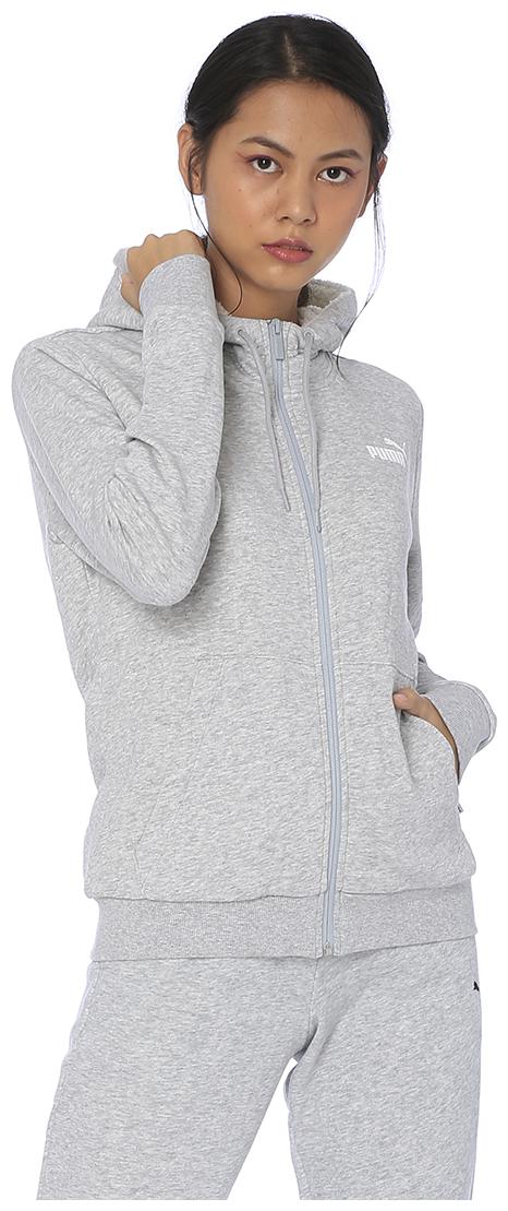 

Puma Women Solid Regular Jacket - Grey