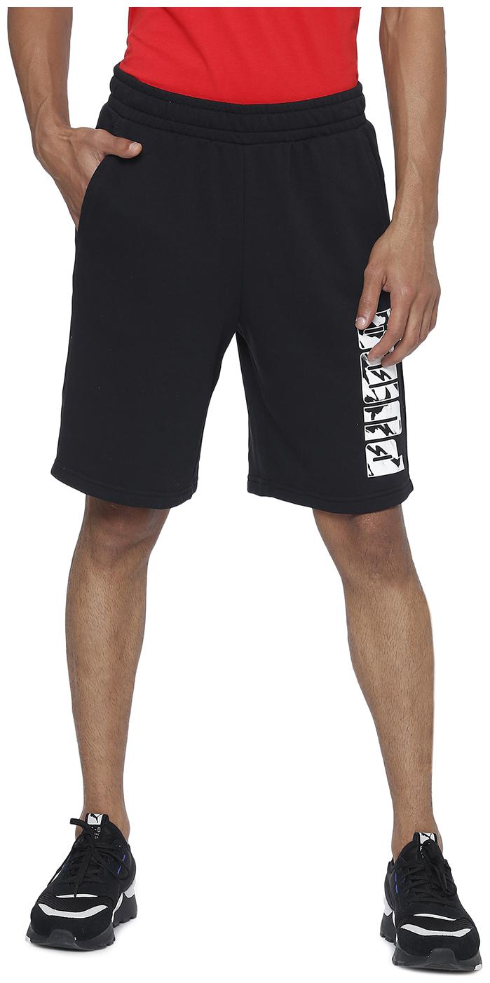

Puma Men Black Regular Fit Regular Shorts