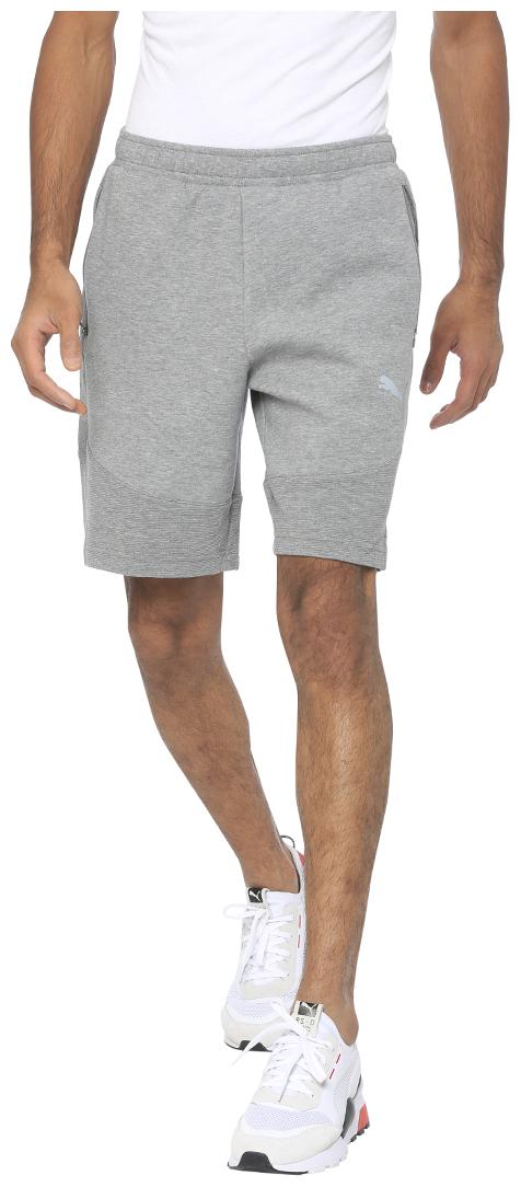 

Puma Men Grey Regular Fit Regular Shorts