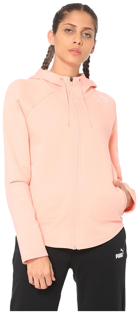 

Puma Women Colorblocked Regular Jacket - Pink