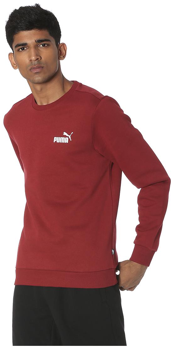 

Puma Men Red Round neck Sweatshirt