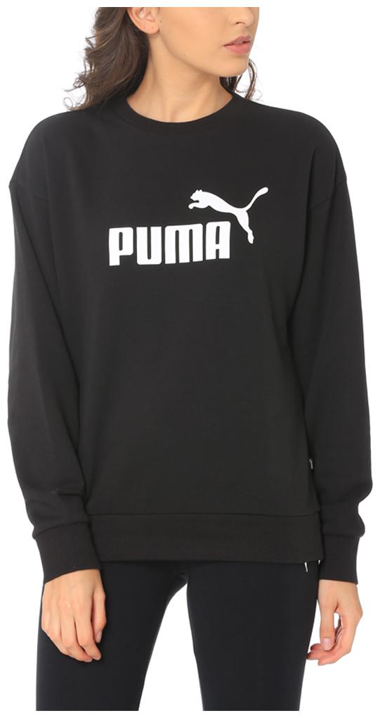 

Puma Women Printed Sweatshirt - Black