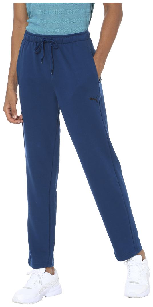 

Puma Men Blue Solid Regular fit Track pants