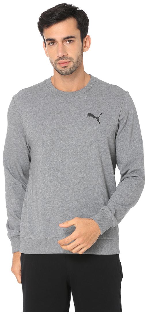 

Puma Men Grey Round neck Sweatshirt