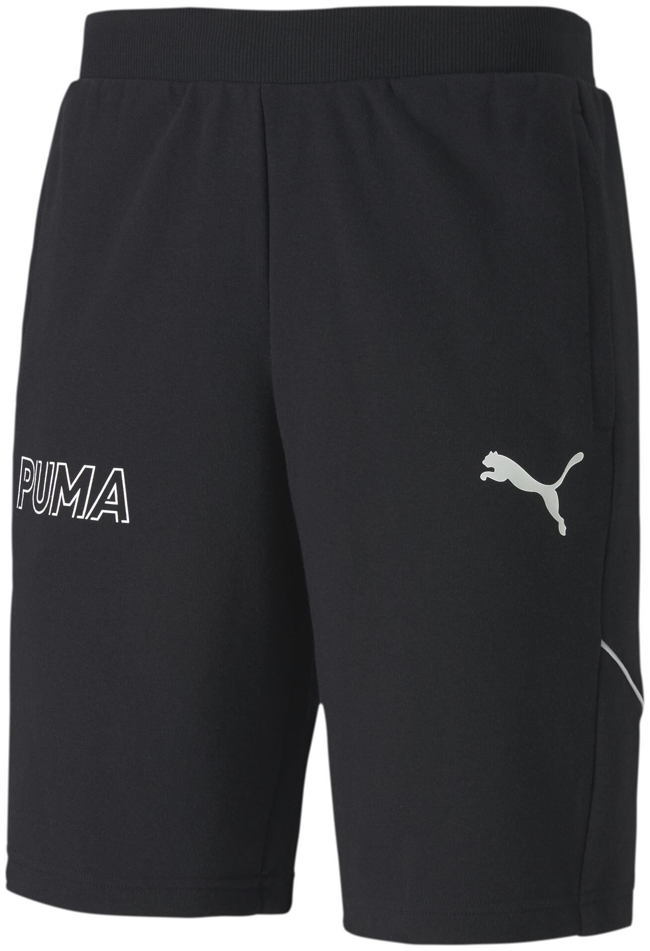 

Puma Men Black Regular Fit Regular Shorts