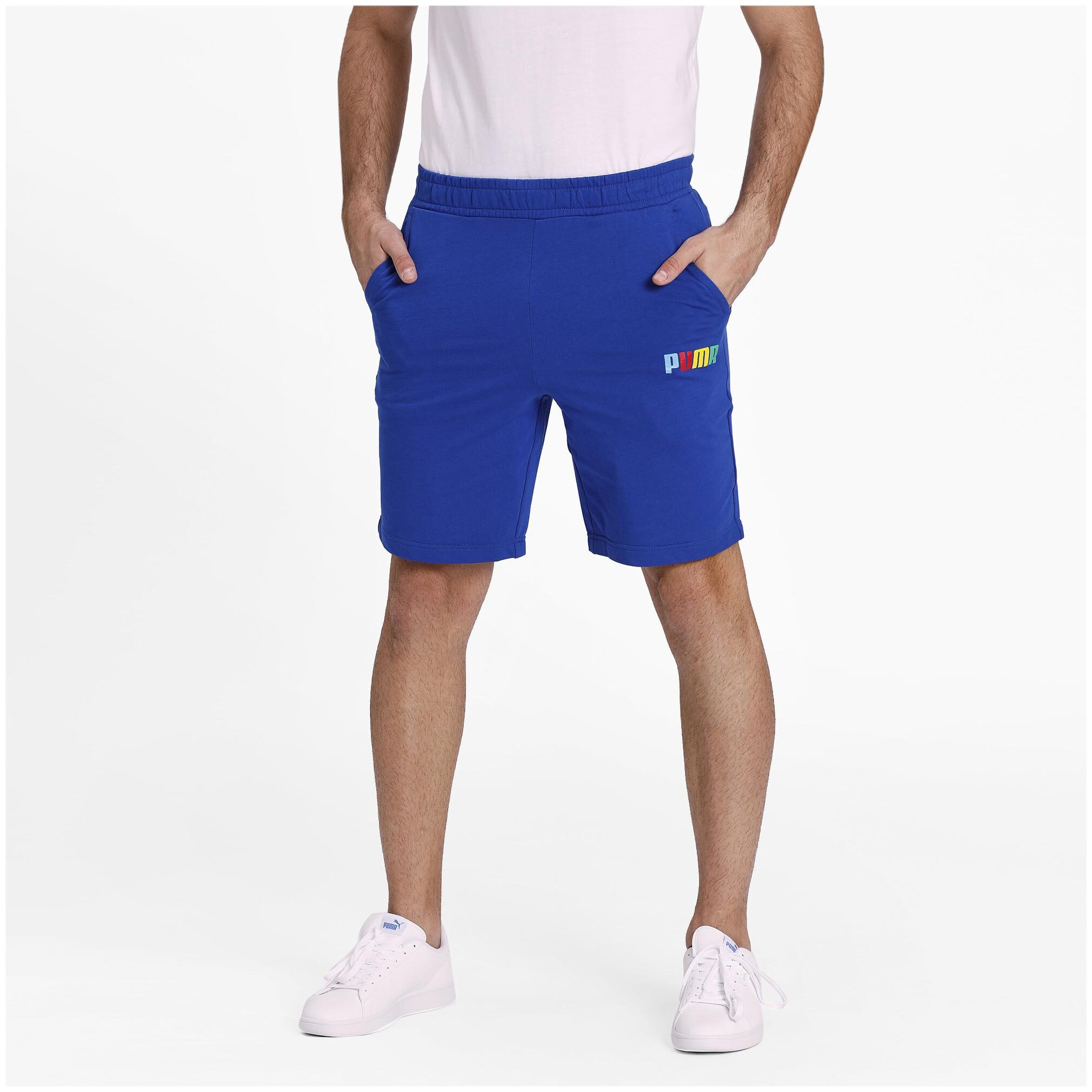 

Puma Men Blue Regular Fit Regular Shorts