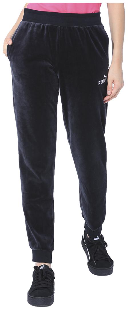 

Puma Women Regular fit Cotton Solid Track pants - Black
