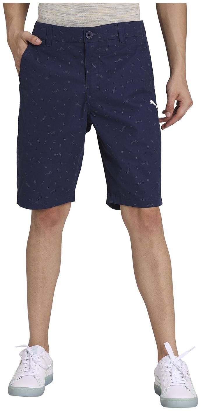 

Puma Men Blue Regular Fit Regular Shorts