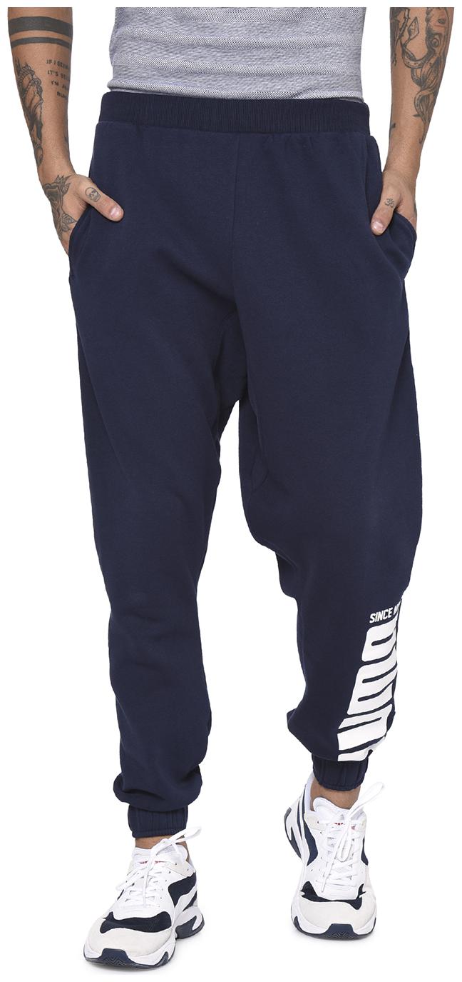 

Puma Cotton Blend Men Blue Joggers