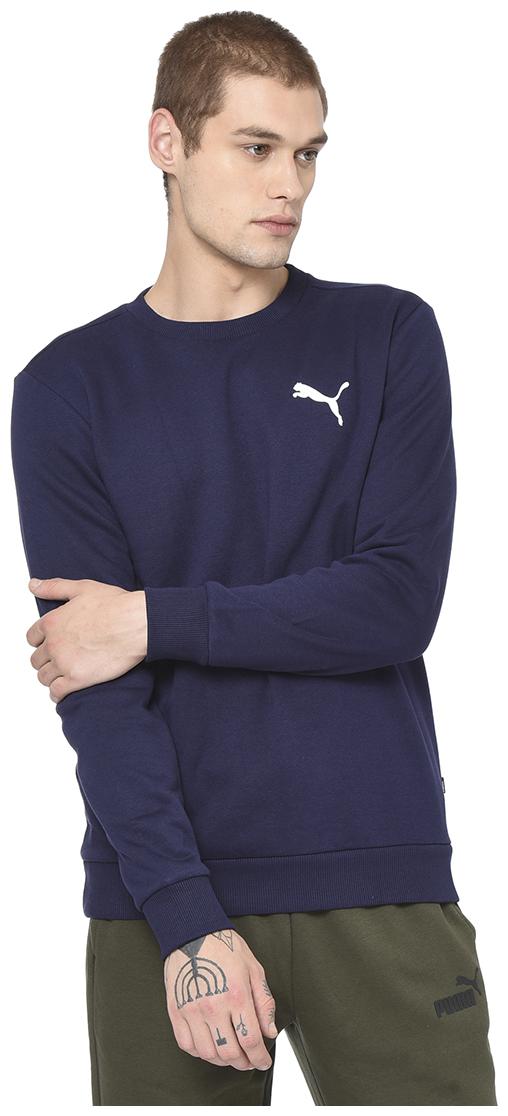 

Puma Men Blue Round neck Sweatshirt