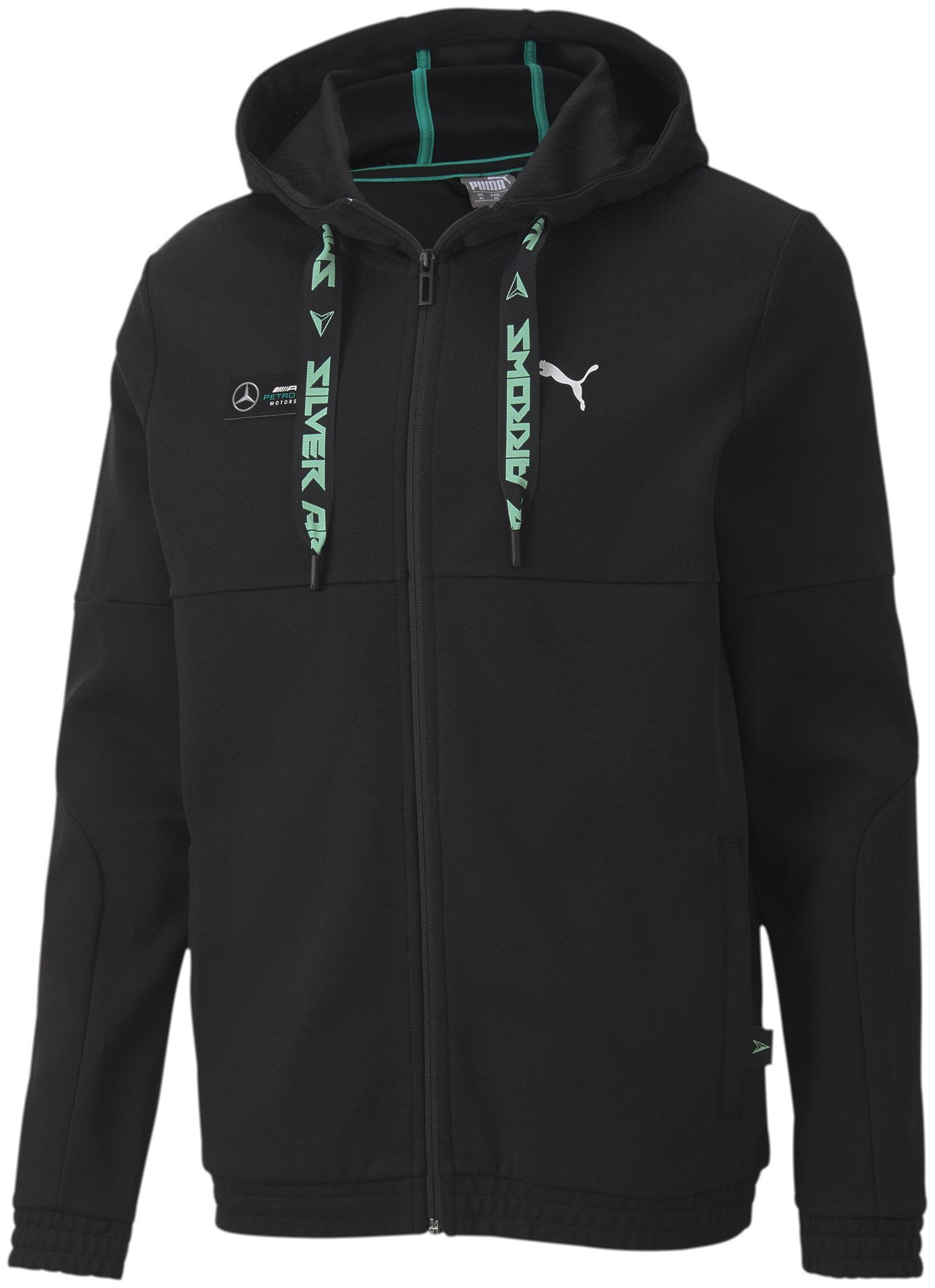 

Puma Men Black Solid Quilted jacket