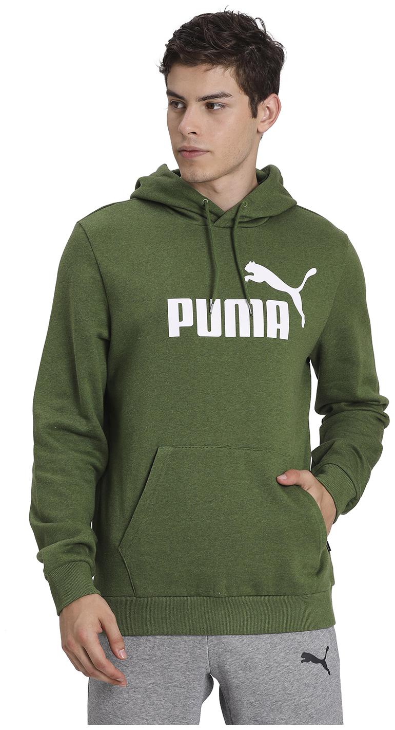 

Puma Men Green Hooded Hoodie