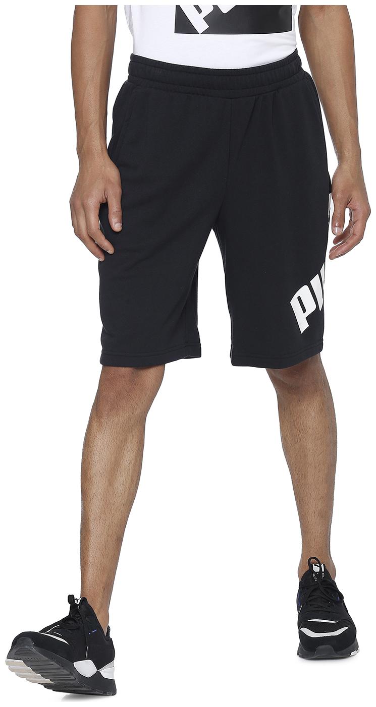 

Puma Men Black Regular Fit Regular Shorts