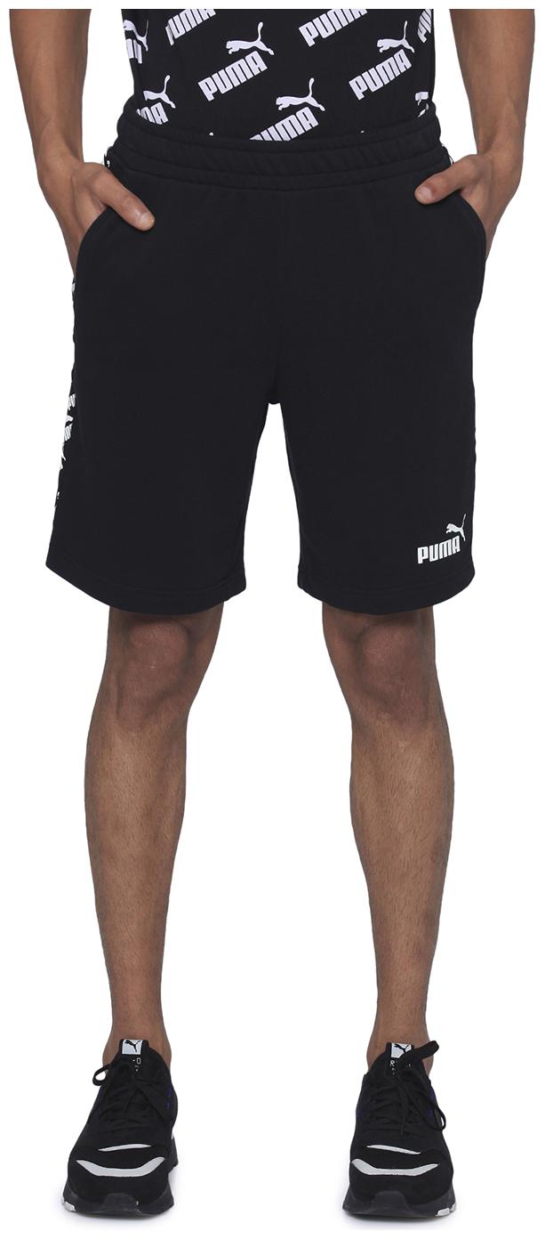 

Puma Men Black Regular Fit Regular Shorts