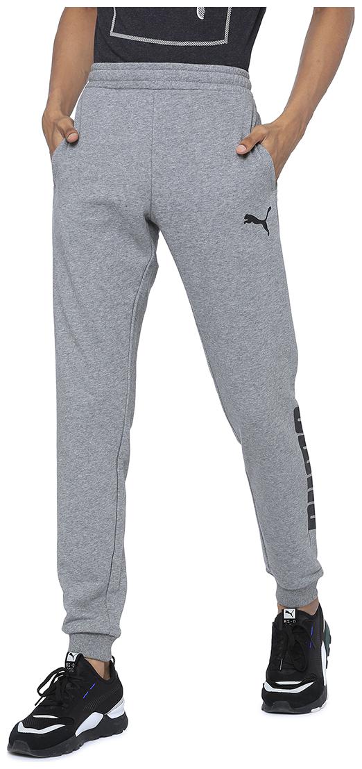 

Puma Cotton Blend Men Grey Joggers