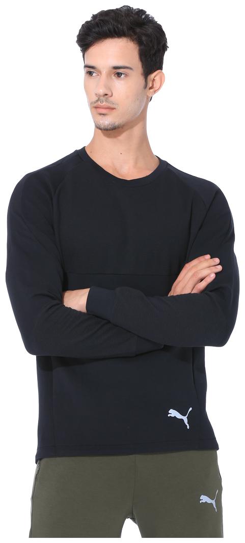 

Puma Men Black Round neck Sweatshirt