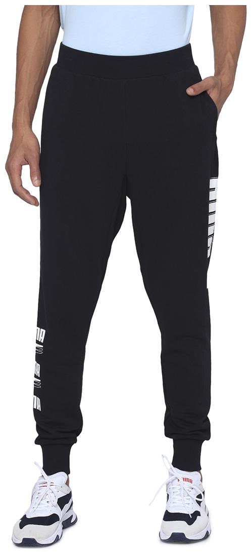 

Puma Men Black Solid Regular fit Joggers