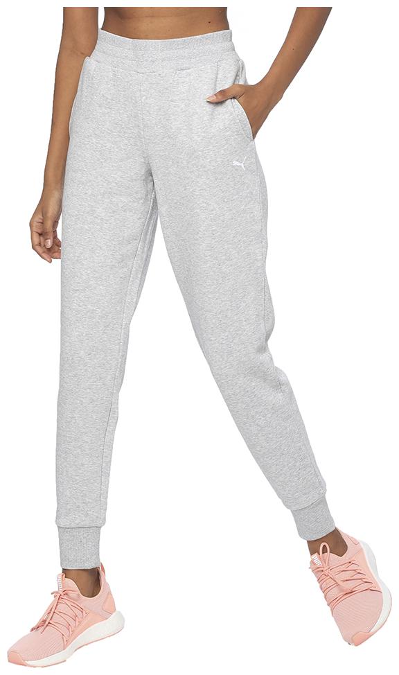 

Puma Women Regular fit Cotton Solid Track pants - Grey
