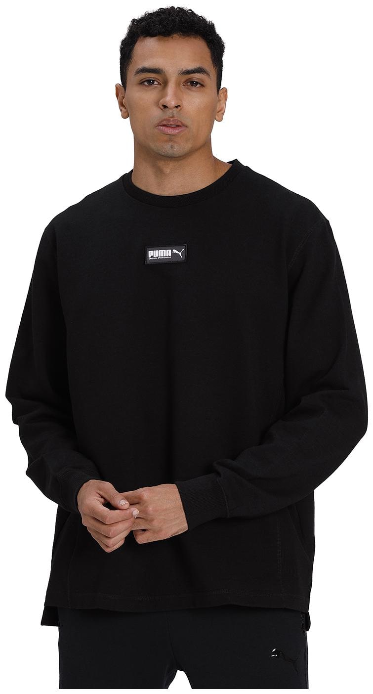 

Puma Men Black Round neck Sweatshirt