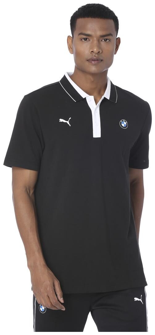 

Puma Men Black Regular fit Cotton Polo collar T-Shirt - Pack Of 1