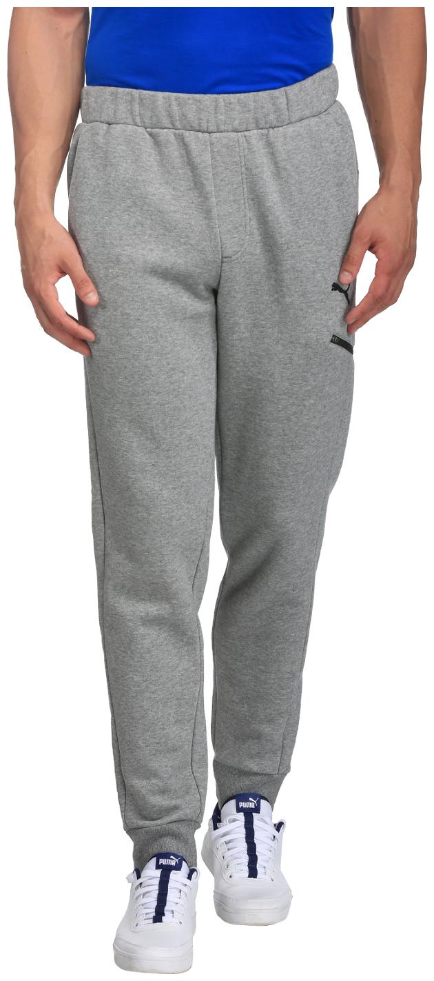 

Puma Men Grey Solid Regular fit Track pants
