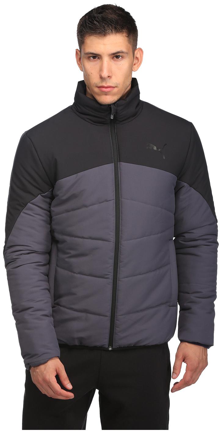 

Puma Men Grey Solid Sports jacket