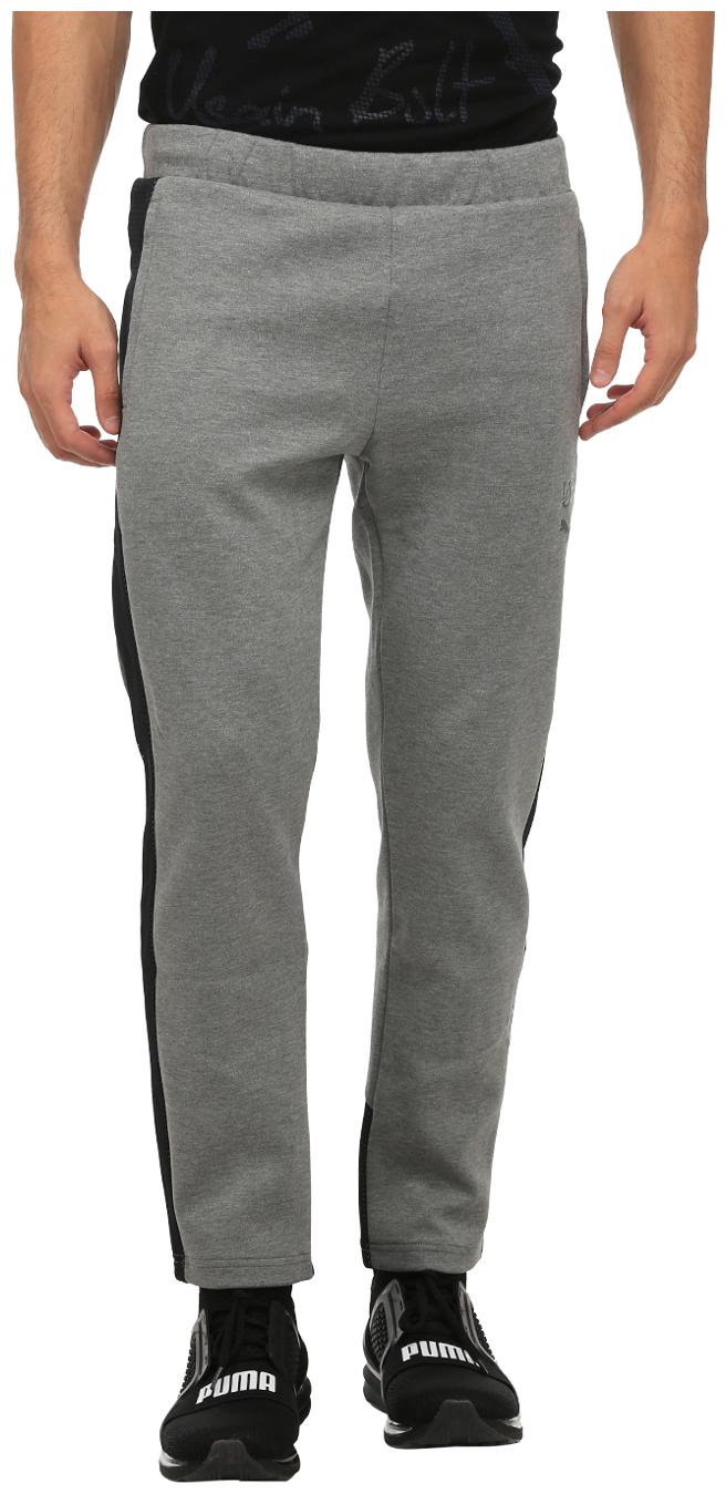 

Puma Men Grey Solid Slim fit Track pants