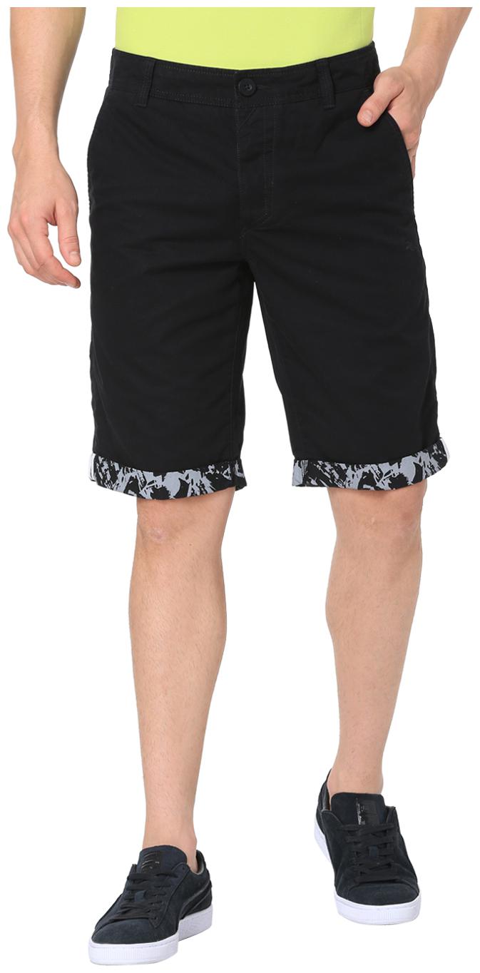 

Puma Men Black Cotton Shorts