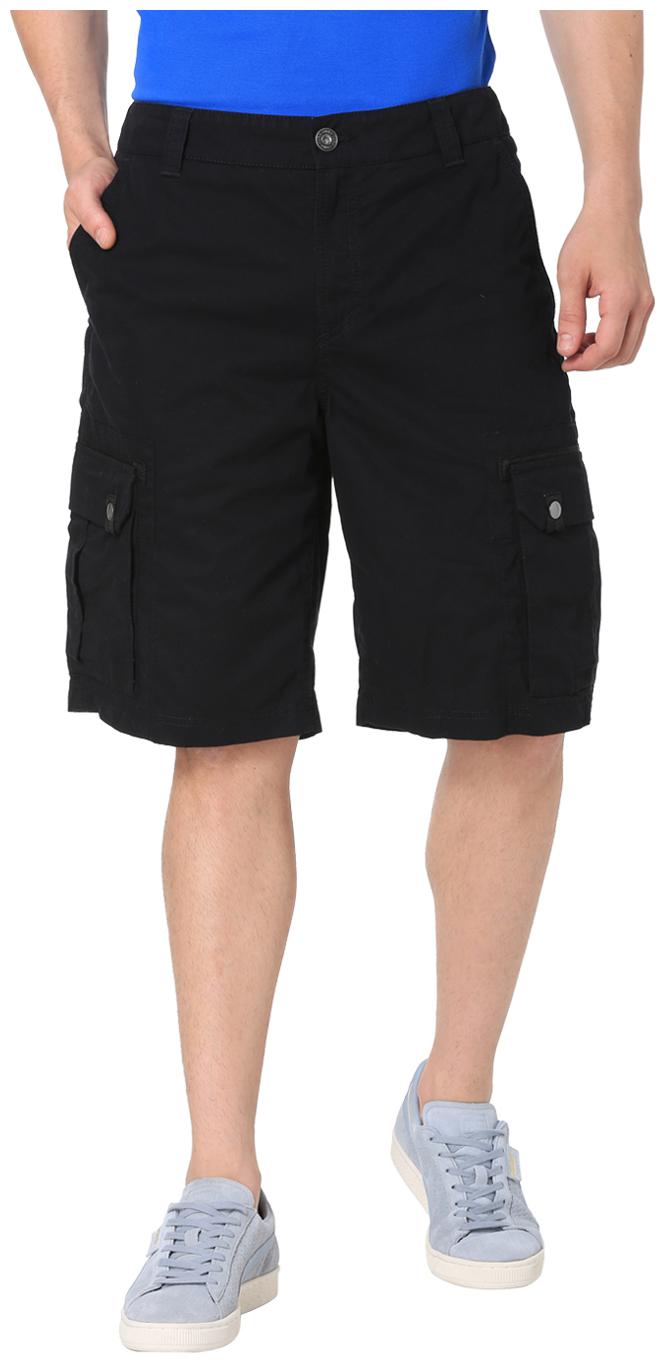 

Puma Men Black Cotton Shorts
