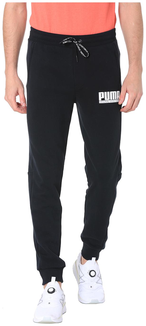 

Puma Men Black Solid Slim fit Track pants