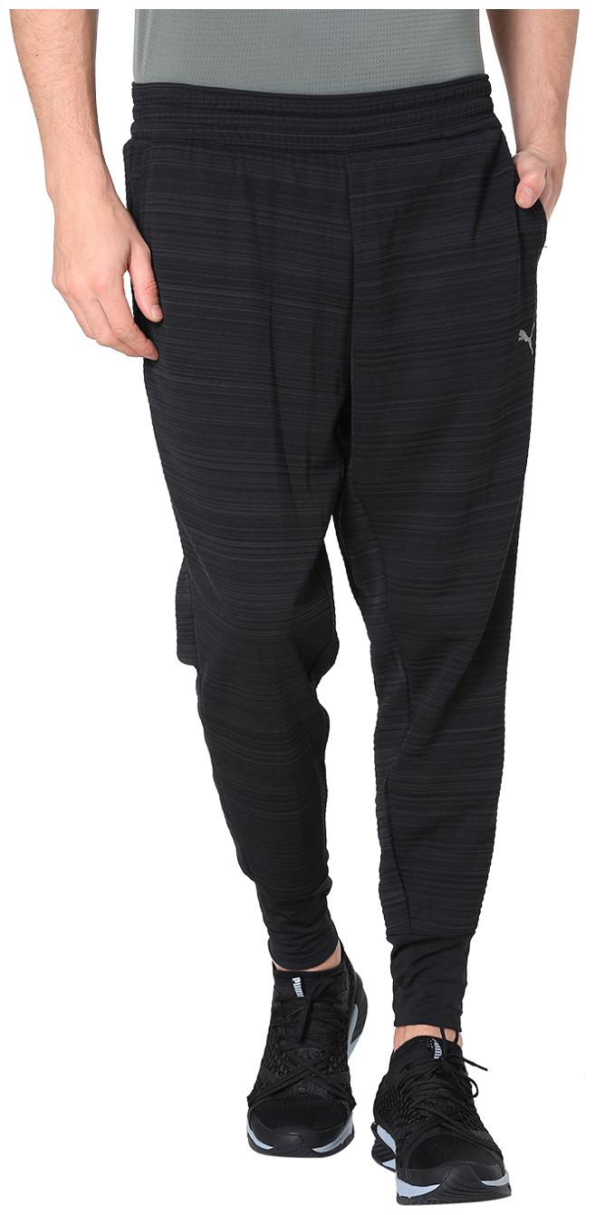 

Puma Men Black Solid Loose fit Track pants