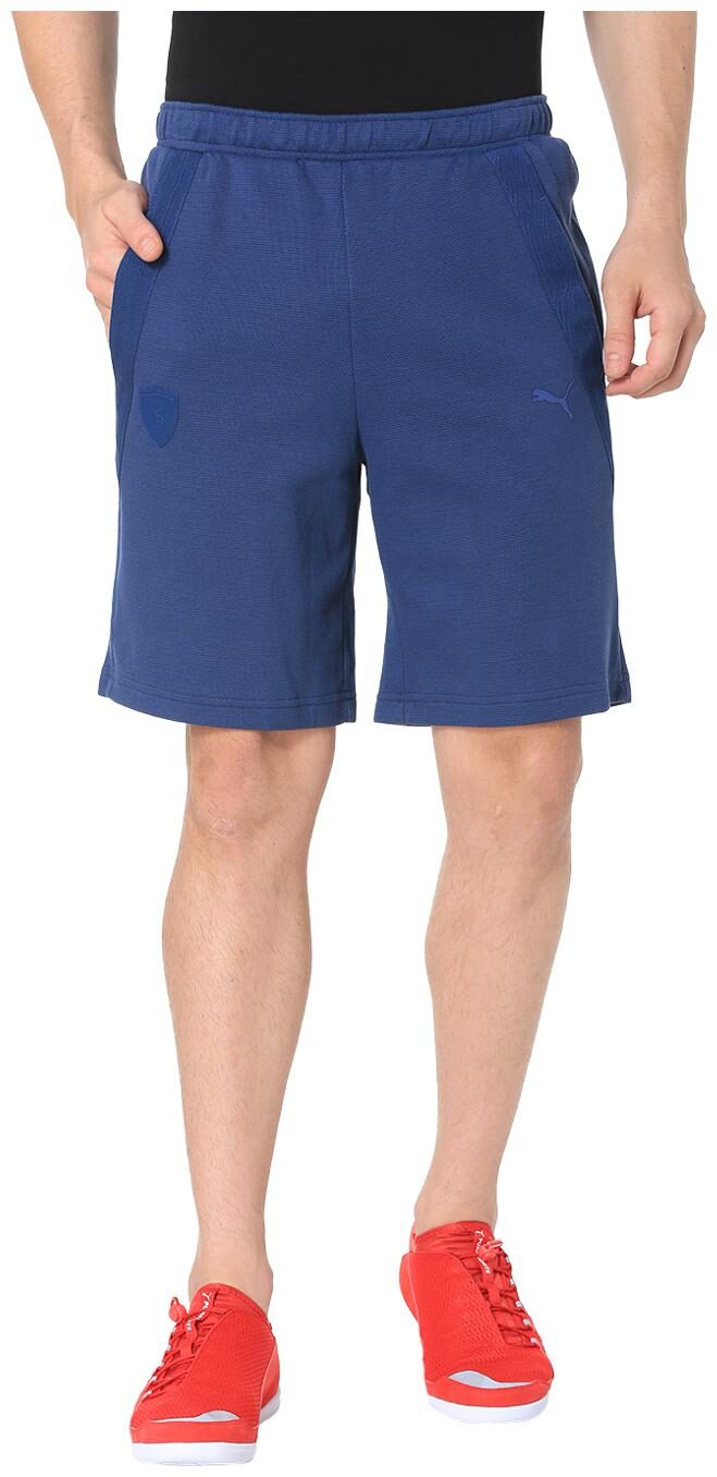 

PUMA Men s Blue Motosport Knitted Shorts