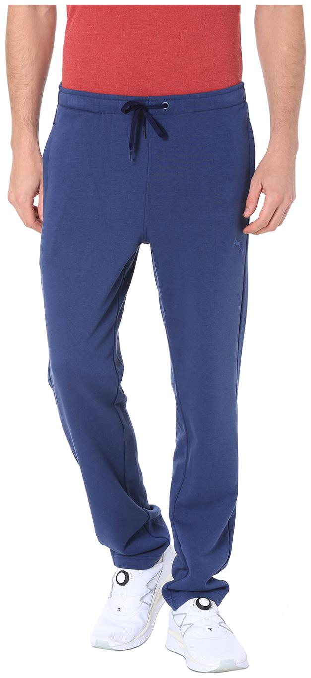 

Puma Men Blue Solid Slim fit Track pants