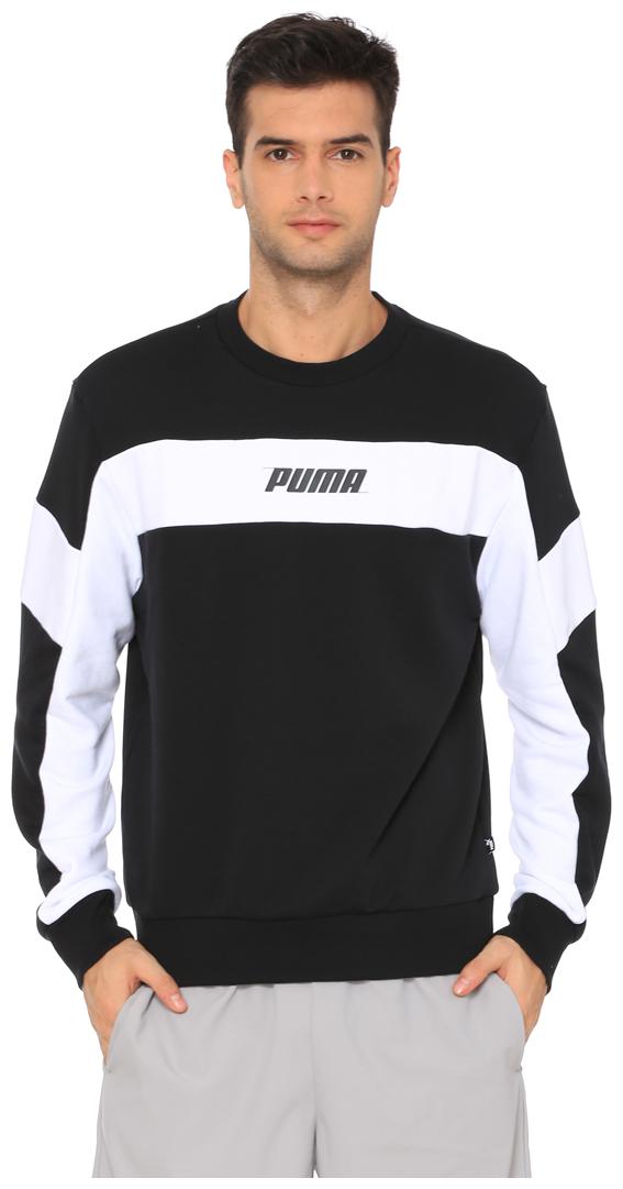 

Puma Men Black Round neck Sweatshirt