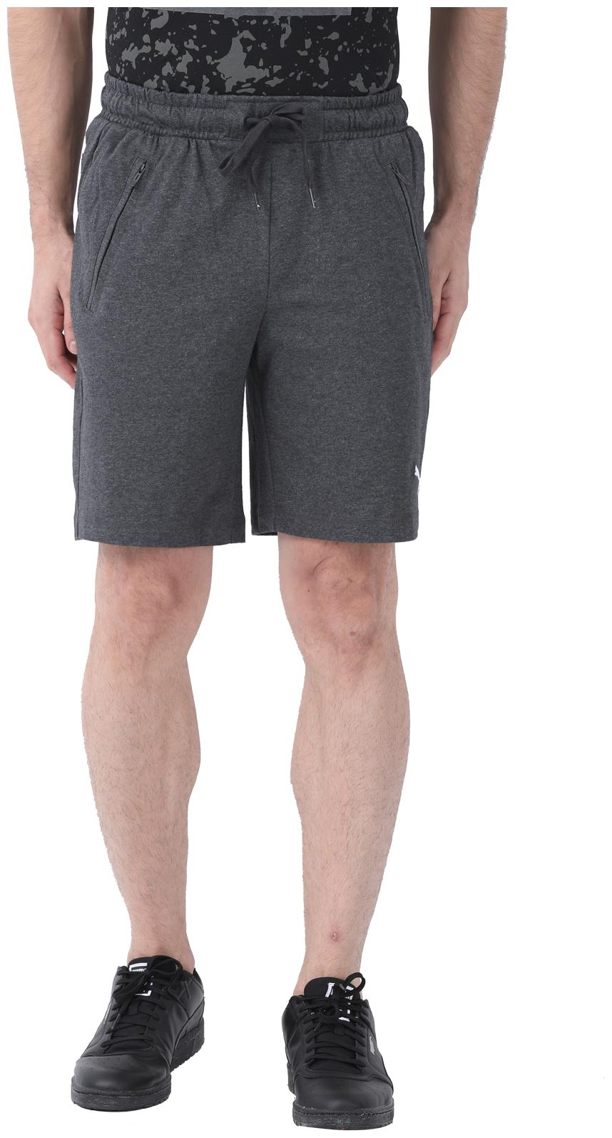 

Puma Men Grey Regular Fit Regular Shorts