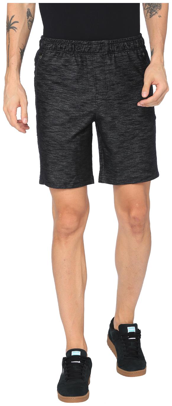 

Puma Men Black Regular Fit Regular Shorts