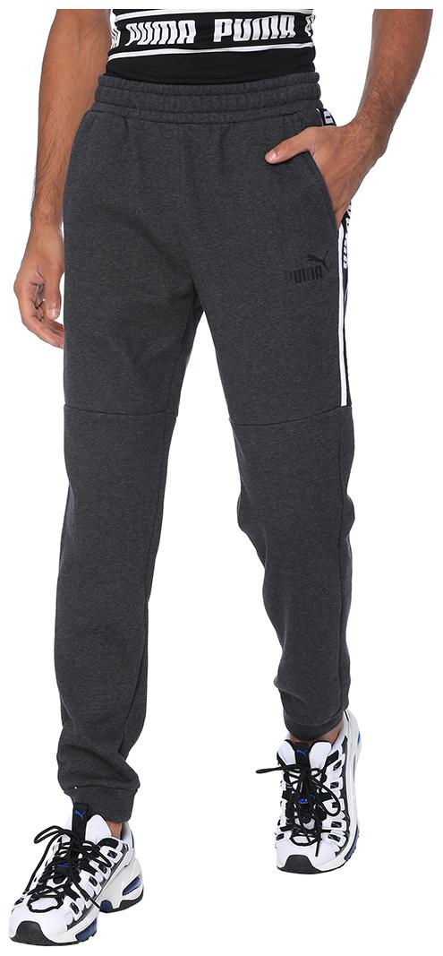 

Puma Men Cotton Printed Track Pants Grey