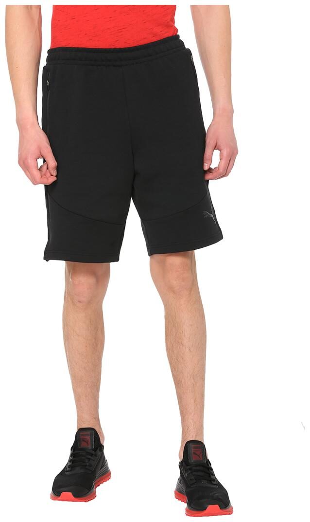

Puma Men Black Regular Fit Regular Shorts