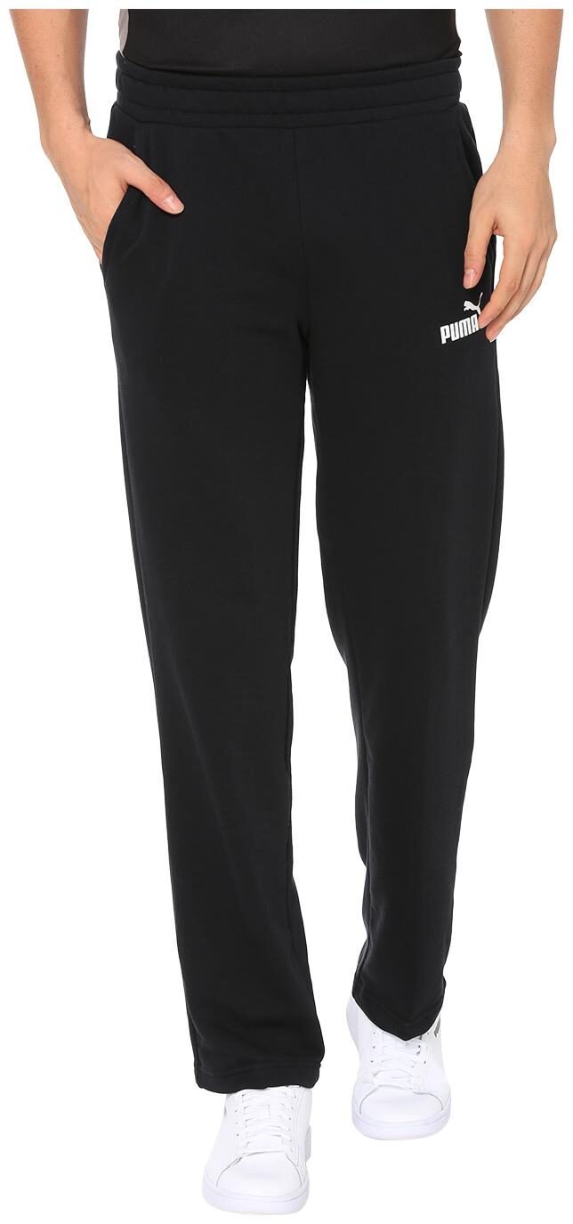 

Puma Men Black Solid Regular fit Track pants