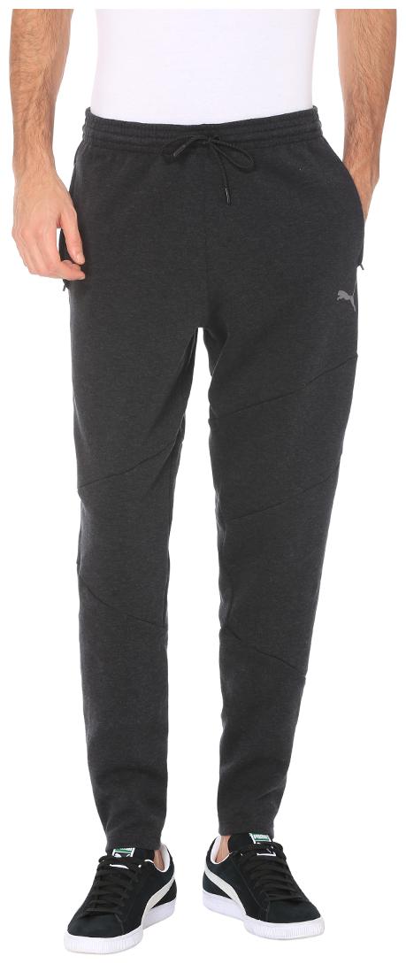 

Puma Men Grey Solid Regular fit Track pants