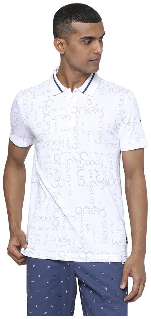 

Puma Men White Regular fit Cotton Blend Polo collar T-Shirt - Pack Of 1