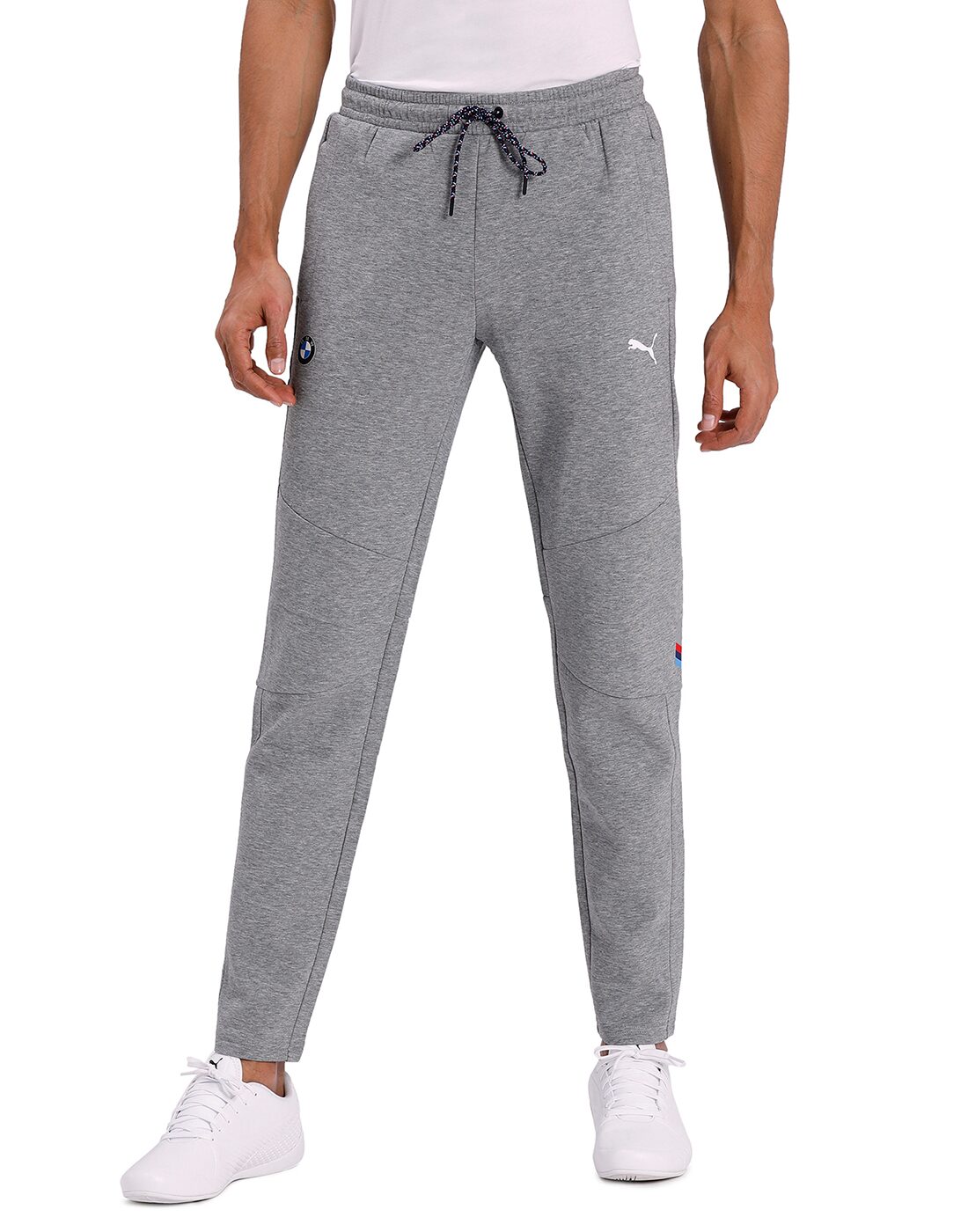 

Puma Men Grey Solid Regular fit Track pants