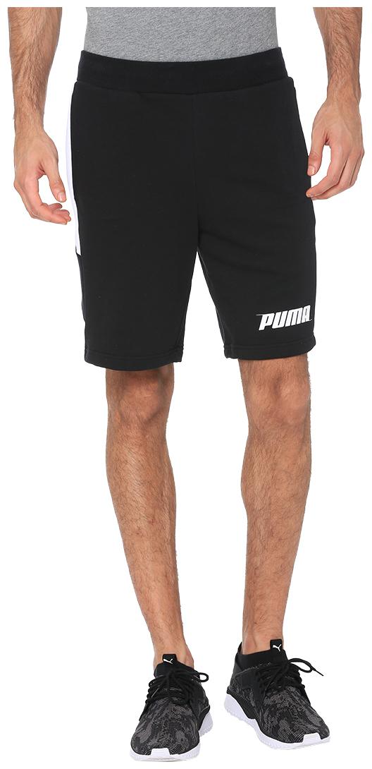 

Puma Men Black Regular Fit Regular Shorts