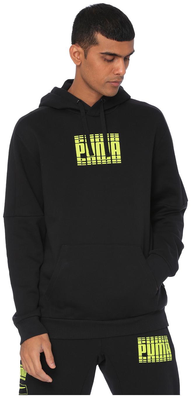 

Puma Men Cotton Quilted Jacket Black