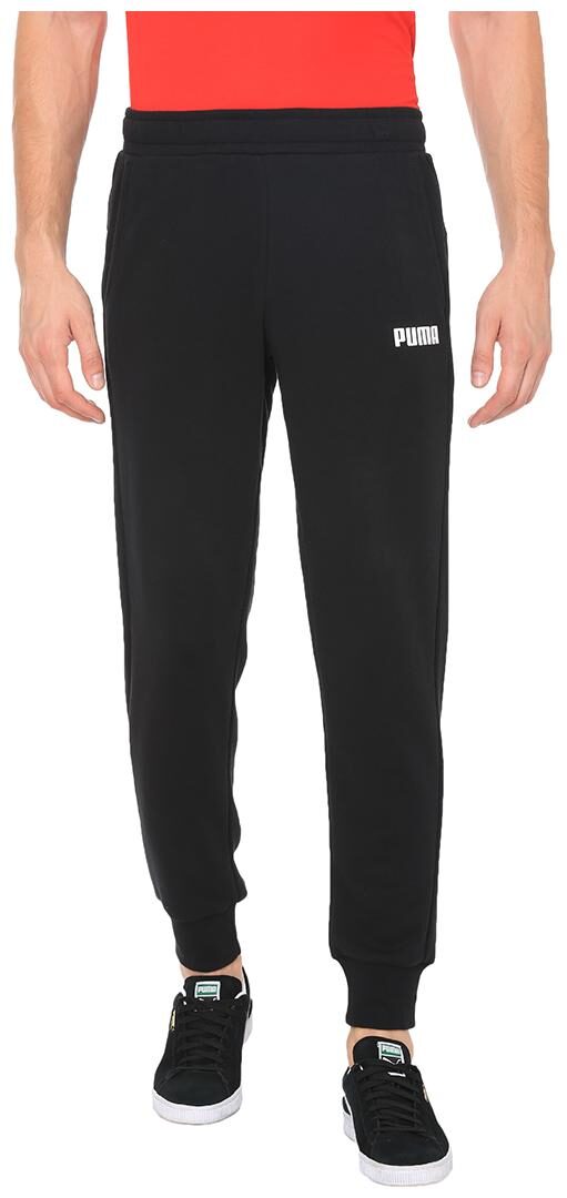 

Puma Men Black Solid Regular fit Track pants